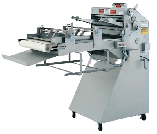 Acme RS88-9 Rol-Sheeter 9’ Table with Saddle and Molding, 24” Roller Width