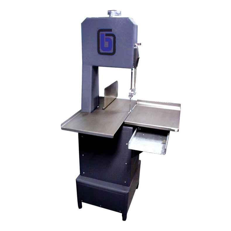 Ampto B-34HIE 98" Floor Model Meat Saw, 2 HP, Stainless Steel/Aluminum, 12" x 10.5" Cutting Capacity
