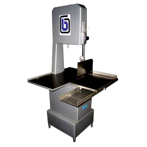AMPTO B-40HIE Floor Model Meat Band Saw, 126" Blade, Sliding Stainless Steel Table, 3 HP