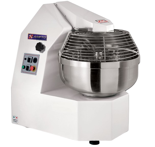 Mecnosud FC60DUS 60 Liter Fork Dough Mixer, Dual Speed, 88 lb Flour Capacity, Chain Drive