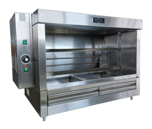 Metal Supreme FRE2VE Electric Chicken Rotisserie, 10 Chicken Capacity