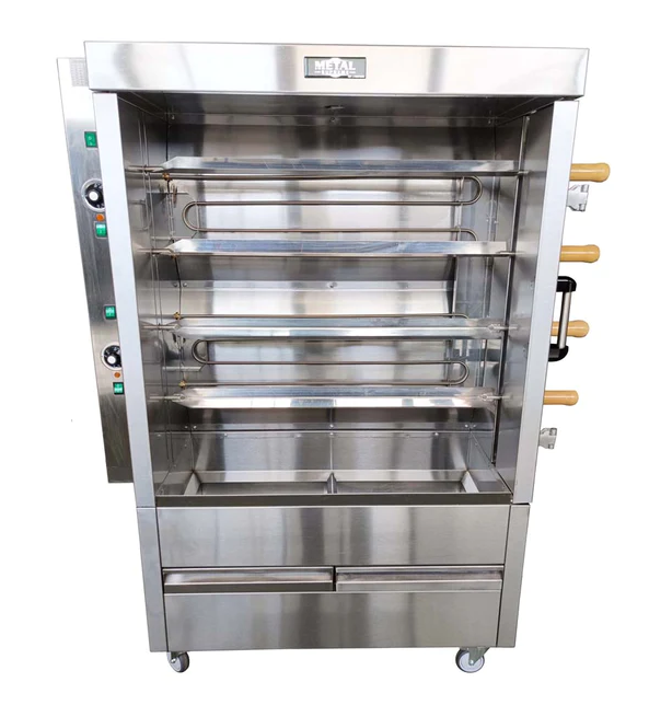 Metal Supreme FRE4VE Electric Chicken Rotisserie, 20 Chicken Capacity