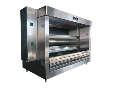 Metal Supreme FRG2VE Gas Chicken Rotisserie, 10 Chicken Capacity, Liquid Propane with NG Conversion Kit