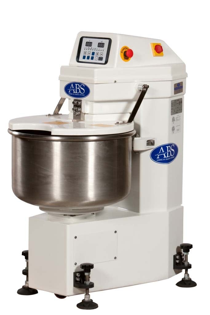 American Baking Systems ABSFBM-50 110 lb Dough Capacity Spiral Dough Mixer, Two-Speed