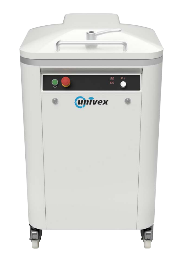 Univex ADCD1020 10.58/5.29–63.49/31.74 oz Dough Divider Automatic Square Double Cut, 1200 Pieces/Hour, Hydraulic Powered