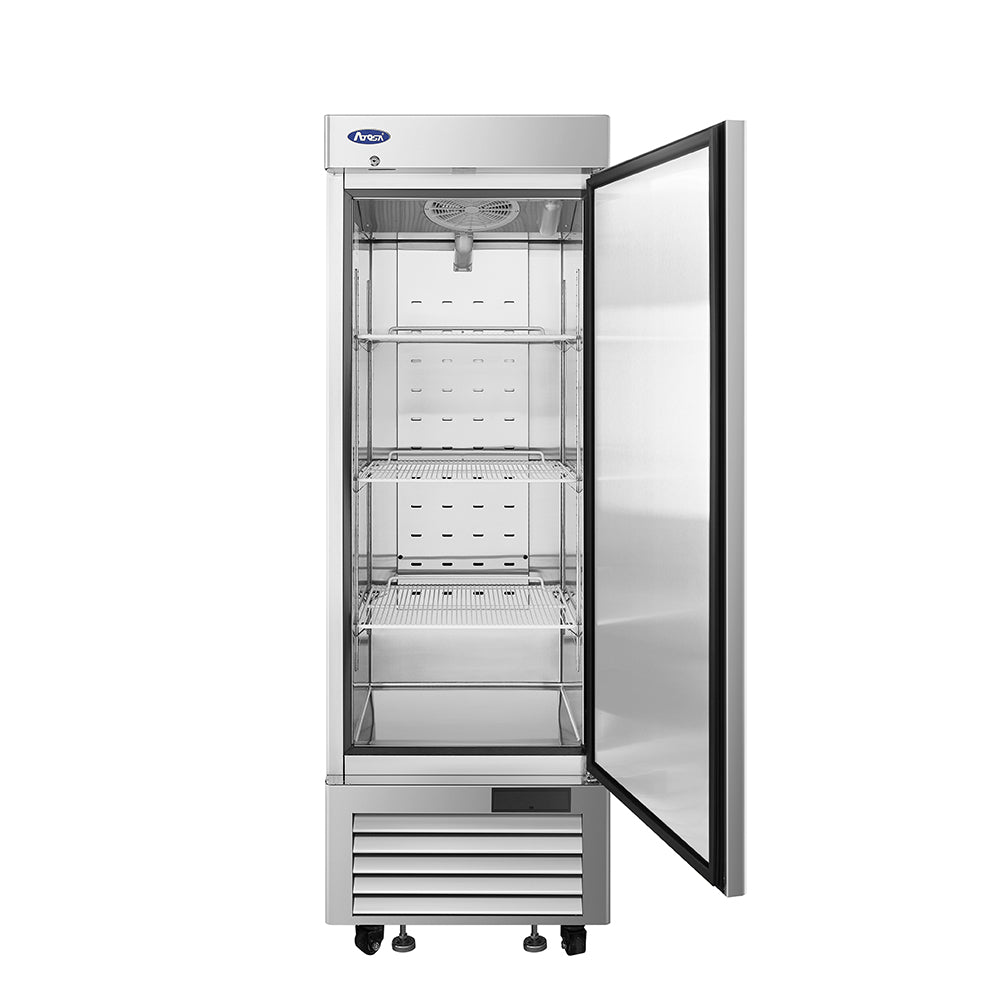 Atosa MBF8531GR 12.57 Cu Ft Bottom Mount Reach-In Freezer, One Door, Stainless Steel