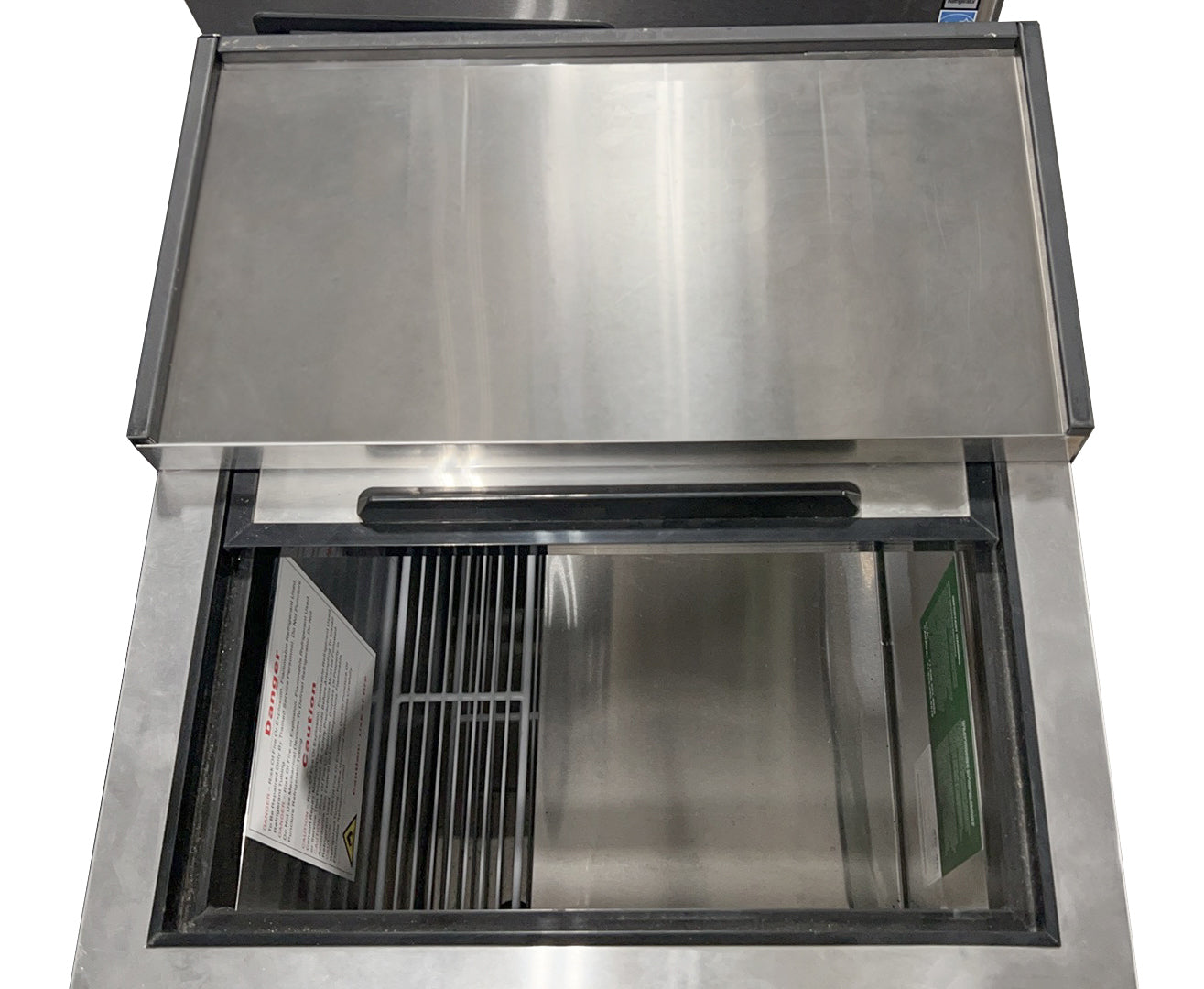 Atosa MBGF24GR 5 Cu Ft Glass Froster, Chills to 0°F, Stainless Steel