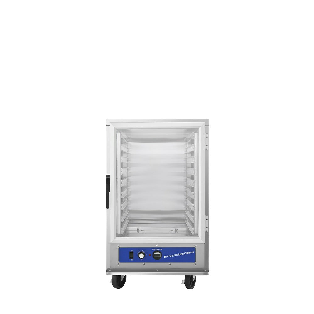 Atosa ATHC-9ES 9 Pan Insulated Warming & Holding Cabinet, Tempered Glass Door, 85-207°F