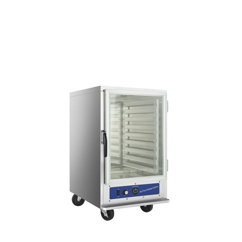 Atosa ATHC-9ES 9 Pan Insulated Warming & Holding Cabinet, Tempered Glass Door, 85-207°F