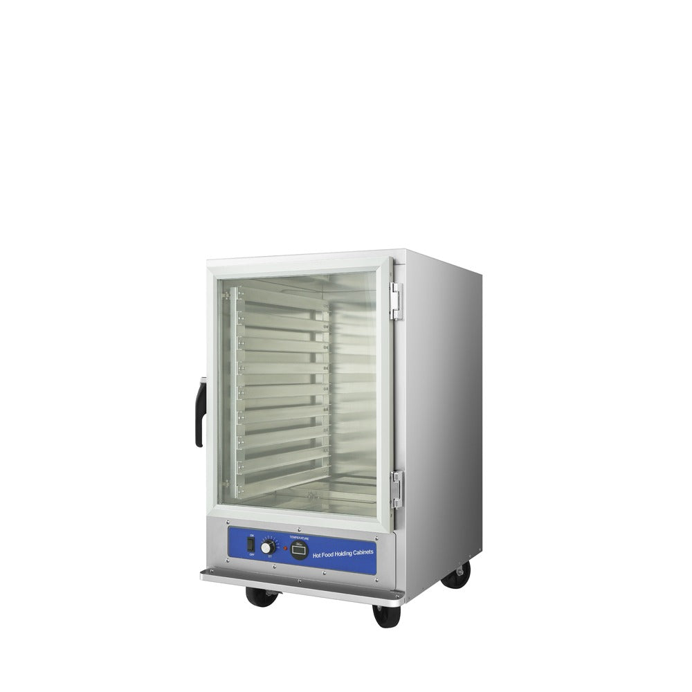 Atosa ATHC-9ES 9 Pan Insulated Warming & Holding Cabinet, Tempered Glass Door, 85-207°F