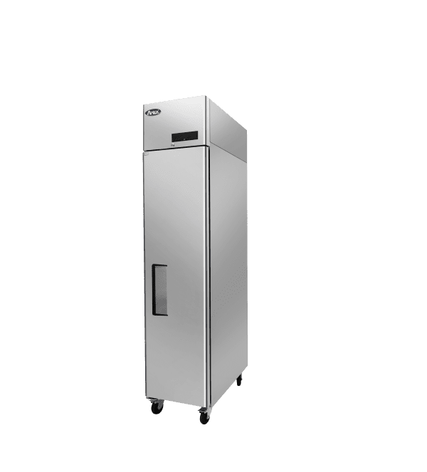 Atosa MBF15RSGR 13 Cu Ft Top Mount Reach-In Refrigerator, One Door, Stainless Steel