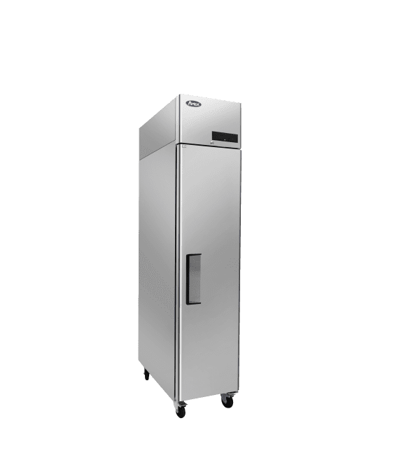 Atosa MBF15RSGR 13 Cu Ft Top Mount Reach-In Refrigerator, One Door, Stainless Steel