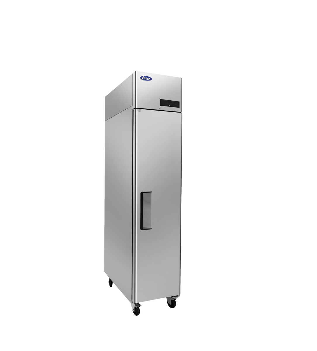 Atosa MBF15FSGR 13 Cu Ft Top Mount Reach-In Freezer, Slim Single Door, Stainless Steel