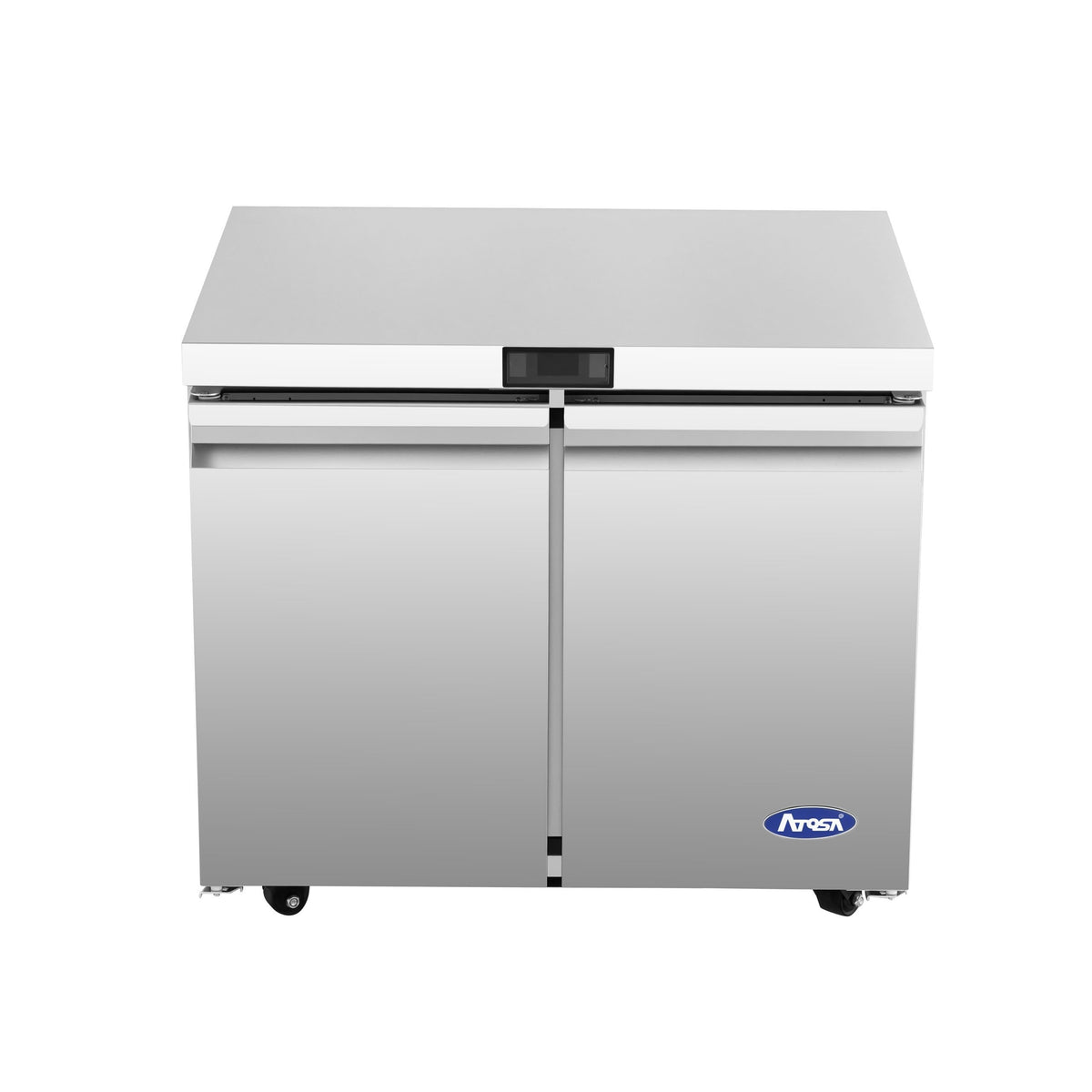 Atosa AUF36SD 36" Two Door Undercounter Freezer, 8.6 Cu. Ft., Stainless Steel