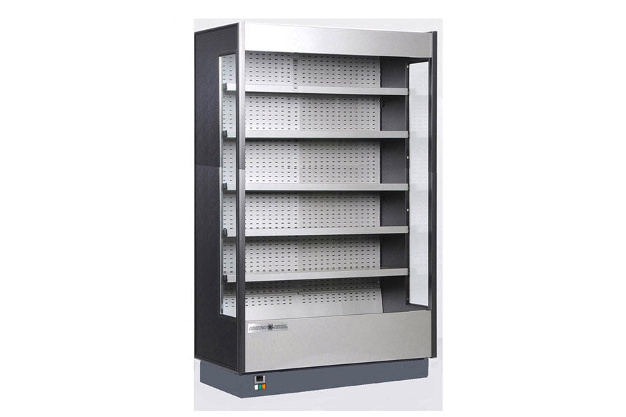 Hydra-Kool KGH-OF-40-S 41 In. Grab-N-Go Open Merchandiser, High Profile, Self-Contained, Forced Air, Night Curtain