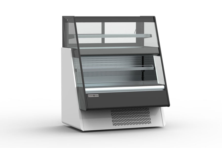 Hydra-Kool KGL-OU-60-S 60-Inch Open Over-Under Grab-N-Go Merchandiser