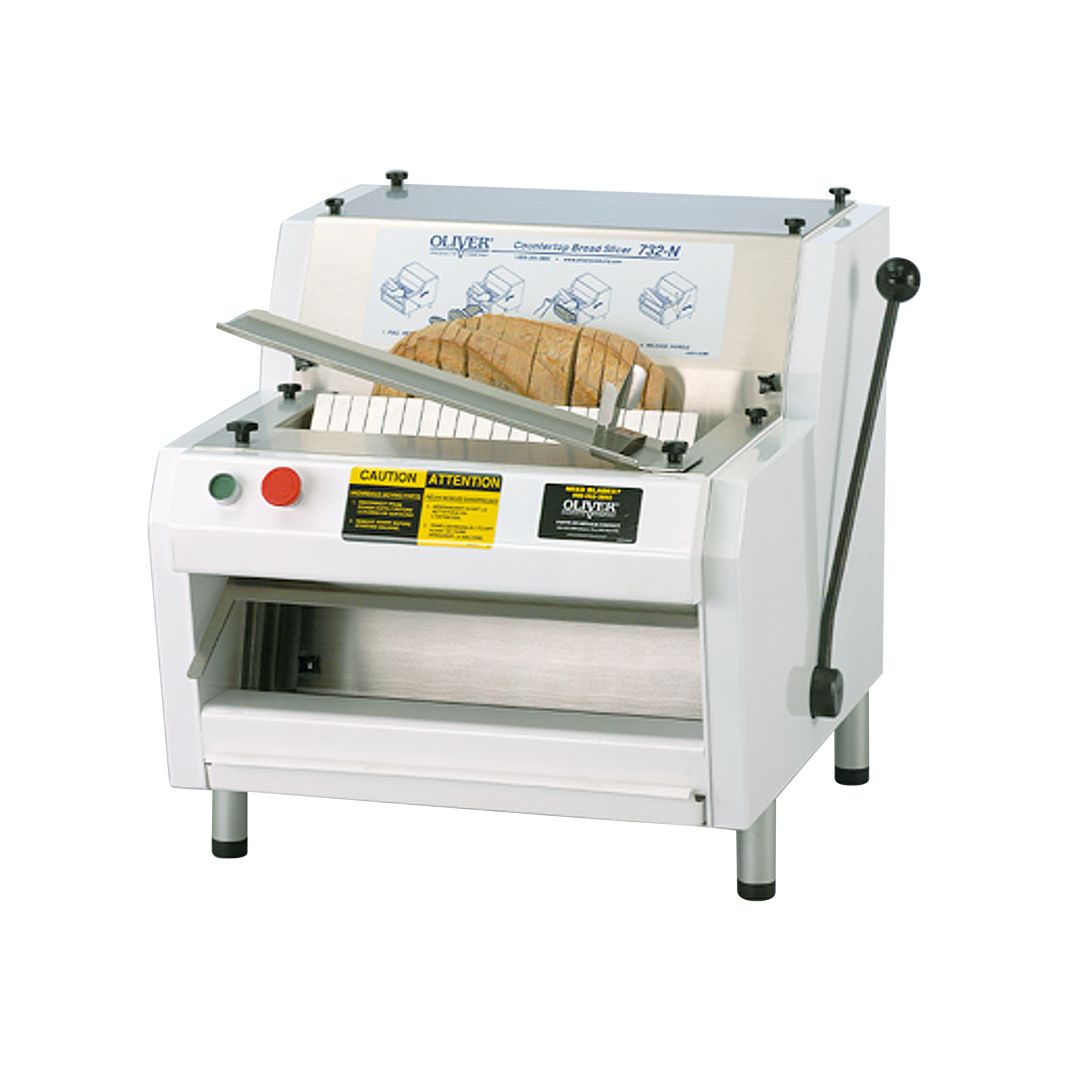 Bread Loader Oliver 732-N Front Load Bread Slicer | The Chef Store