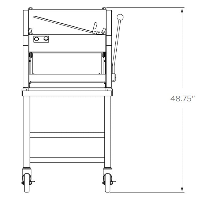 Oliver 732-N Front Load Bread Slicer