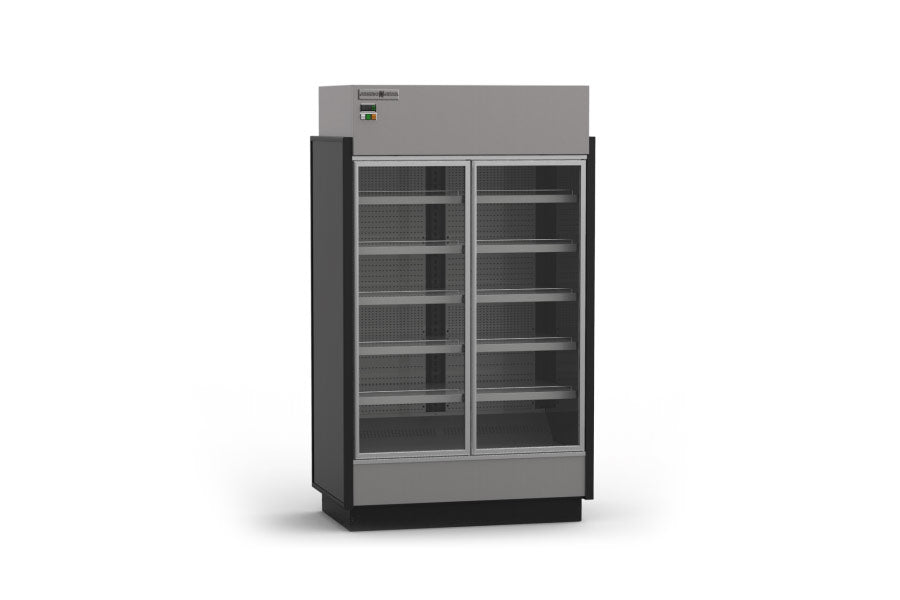 Hydra-Kool KGV-MR-5-S 123 In. High Volume Grab-N-Go Case, Self-Contained, Front and Rear Loading, Dual Compressor, R404a