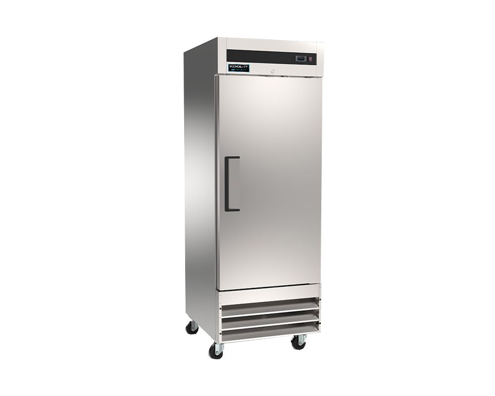 Kool-It Infinity KIN23R-HC 29 In. Reach-In Refrigerator, One Solid Door, Self-Contained, R290, 430 SS Exterior
