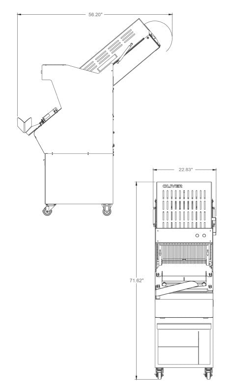 Oliver 747-N SelectPro Bread Slicer