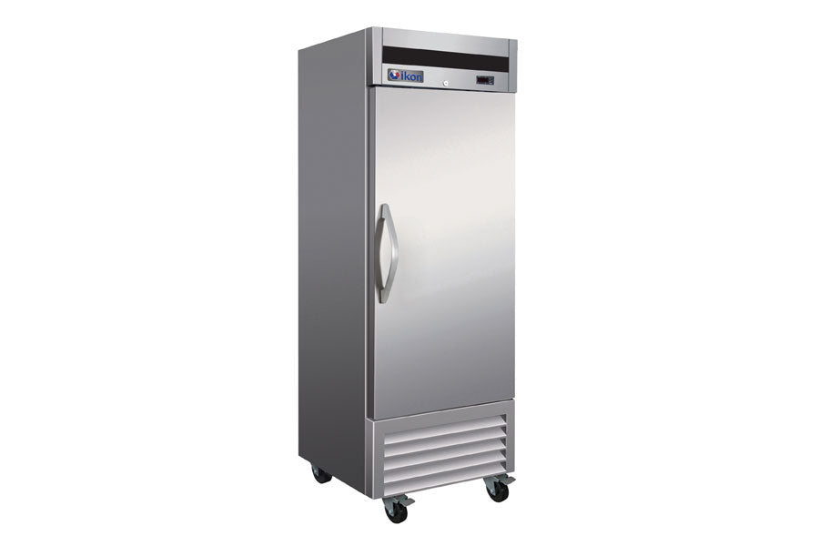 IKON IB19R 27 In. Single Door Solid Door Reach-In Refrigerator, Bottom-Mount, R290, Self-Contained, ENERGYSTAR
