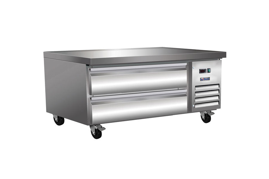IKON ICBR-38 38 In. Chef Base Refrigerator, (2) Drawers, Marine Edge Top, R290, Self-Contained