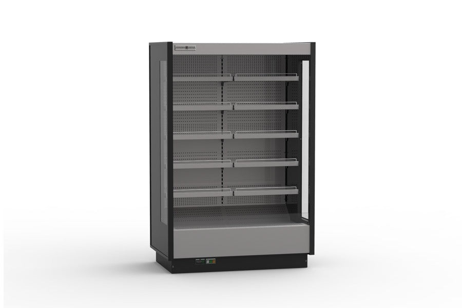 Hydra-Kool KGV-MO-4-R 99 In. High Volume Open Grab-N-Go Case, Remote, Open Front, Forced Air, R404a