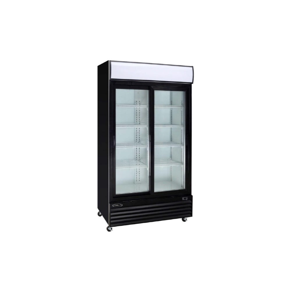 Kool-It KGM-36 45 In. Glass Door Merchandiser, Self-Contained, Two Door, R290