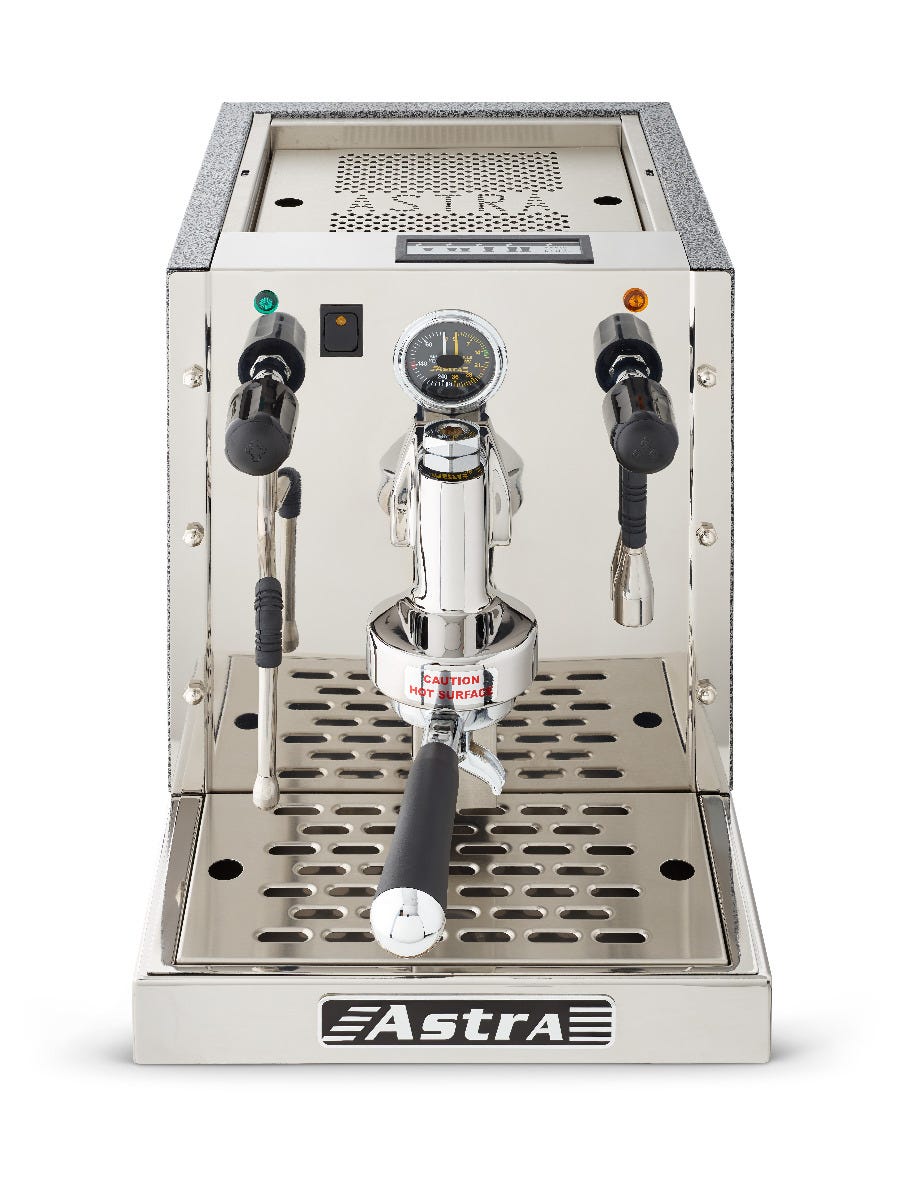 Astra GA-021-1 Gourmet Automatic Espresso Machine, One Group Head, All Stainless, 110V