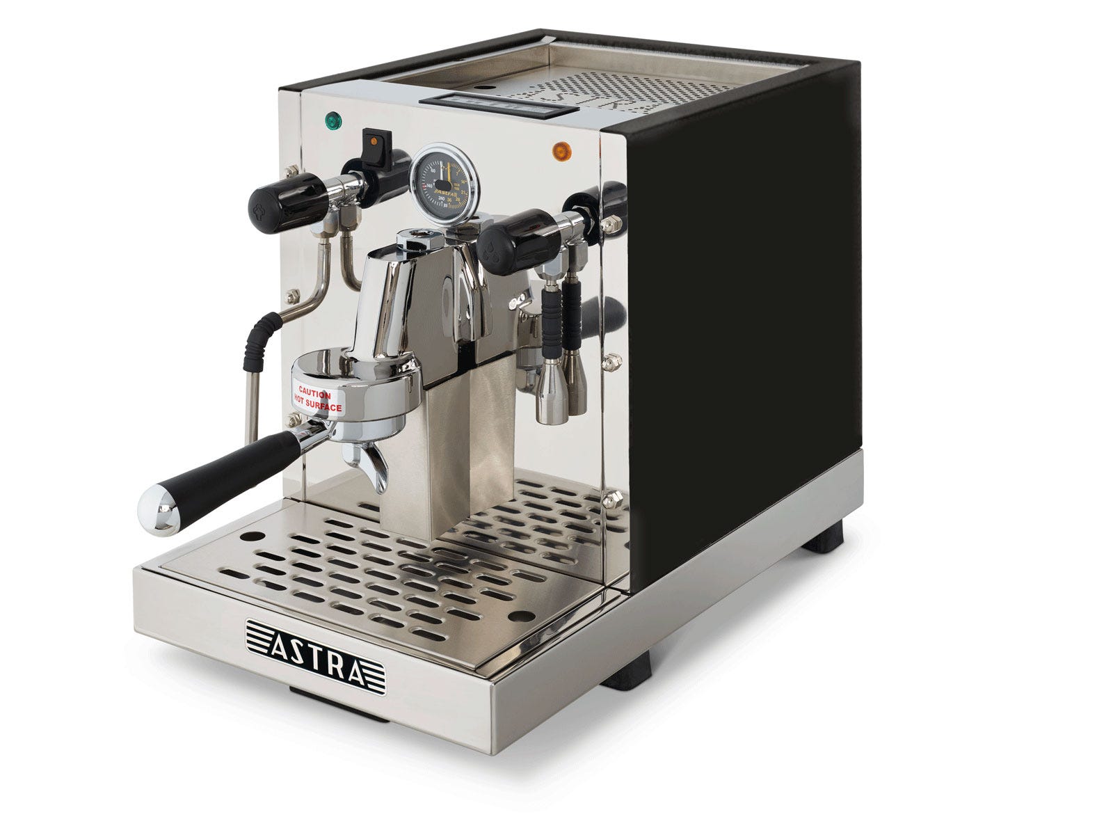 Astra GA-021-1 Gourmet Automatic Espresso Machine, One Group Head, All Stainless, 110V