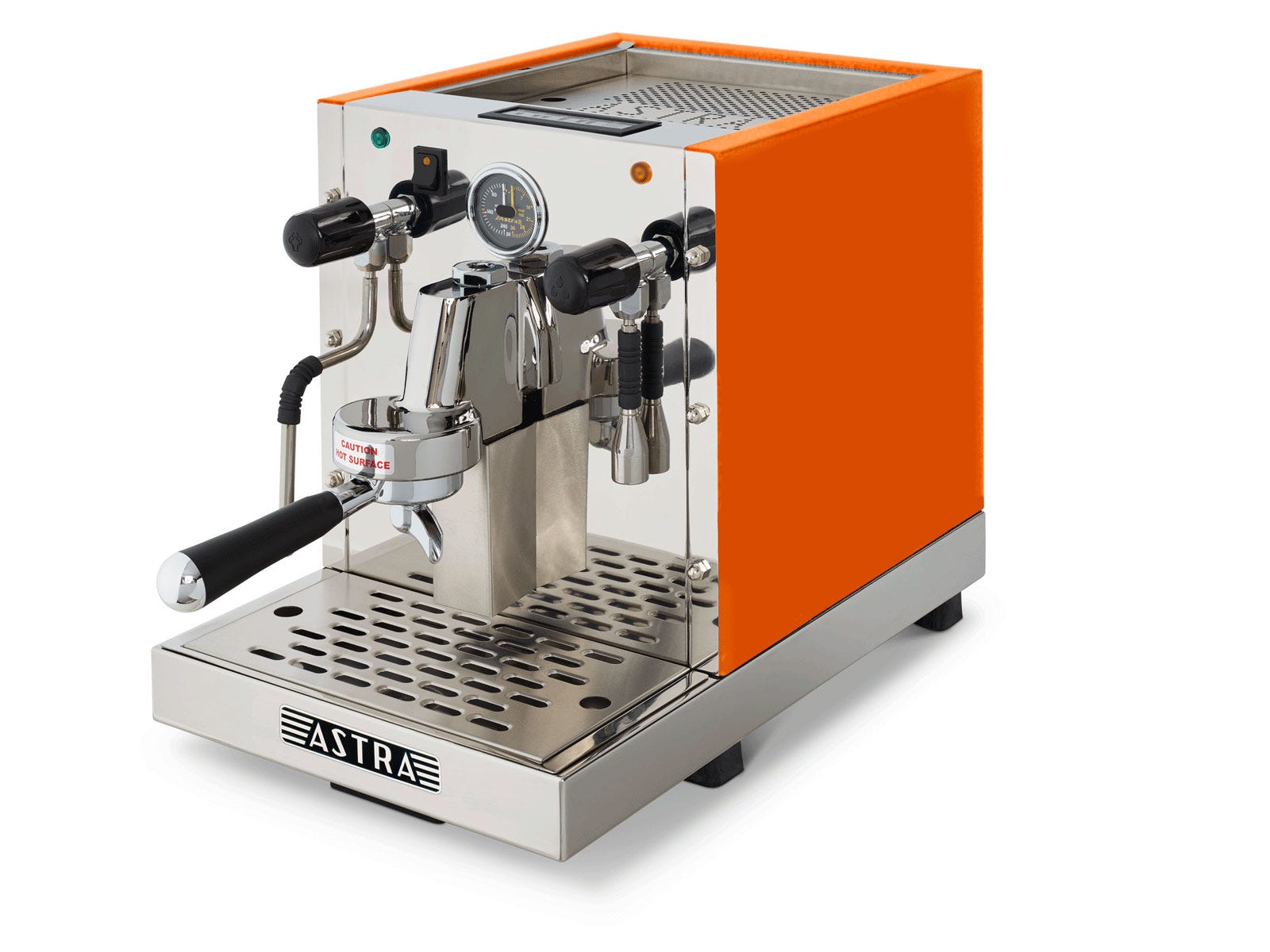 Astra GA-021-1 Gourmet Automatic Espresso Machine, One Group Head, All Stainless, 110V
