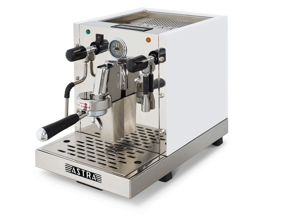 Astra GA-021-1 Gourmet Automatic Espresso Machine, One Group Head, All Stainless, 110V