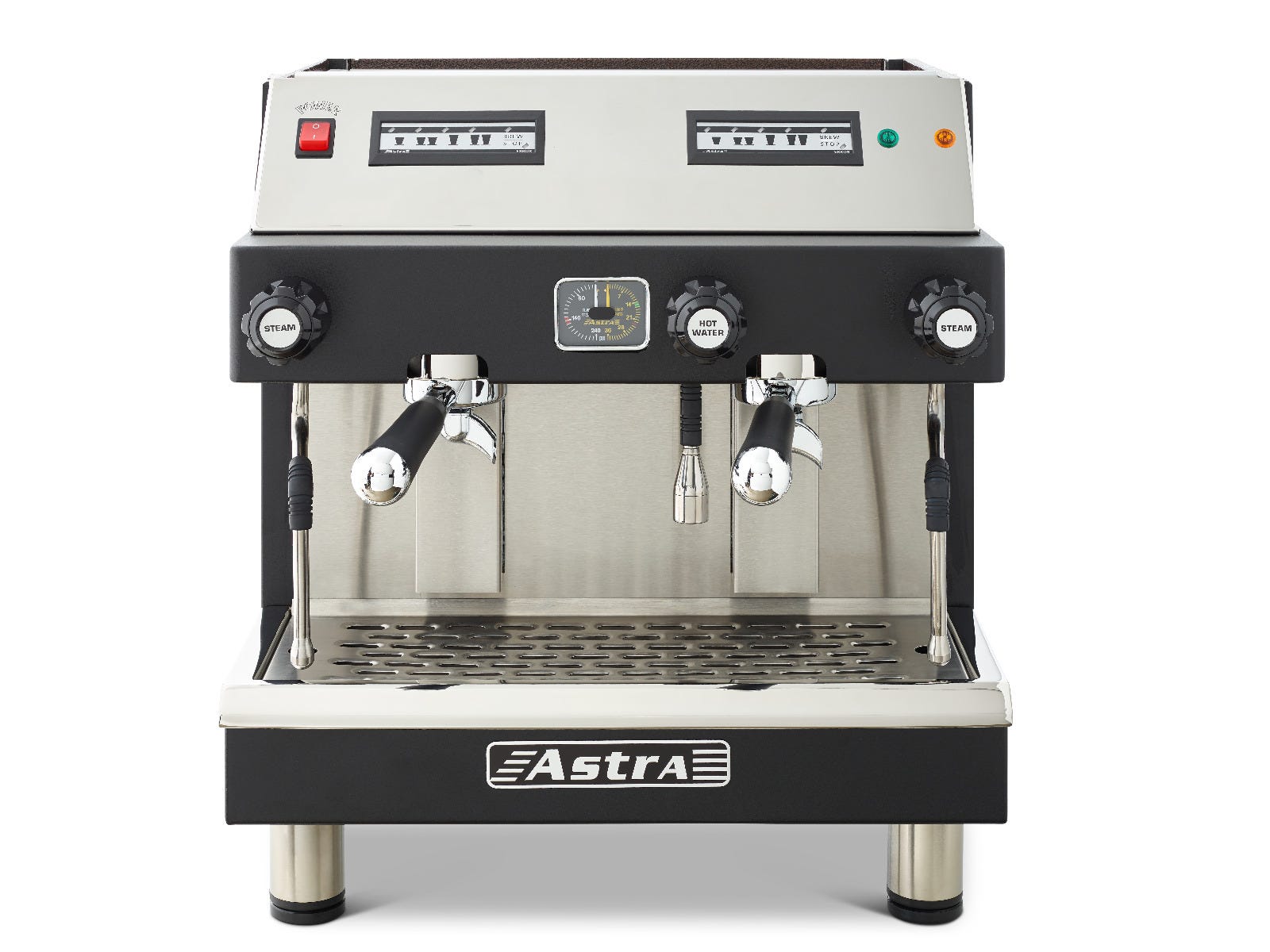 Astra M2C-014-1 MEGA II Compact Automatic Espresso Machine, Two Group Heads, Compact, 110V