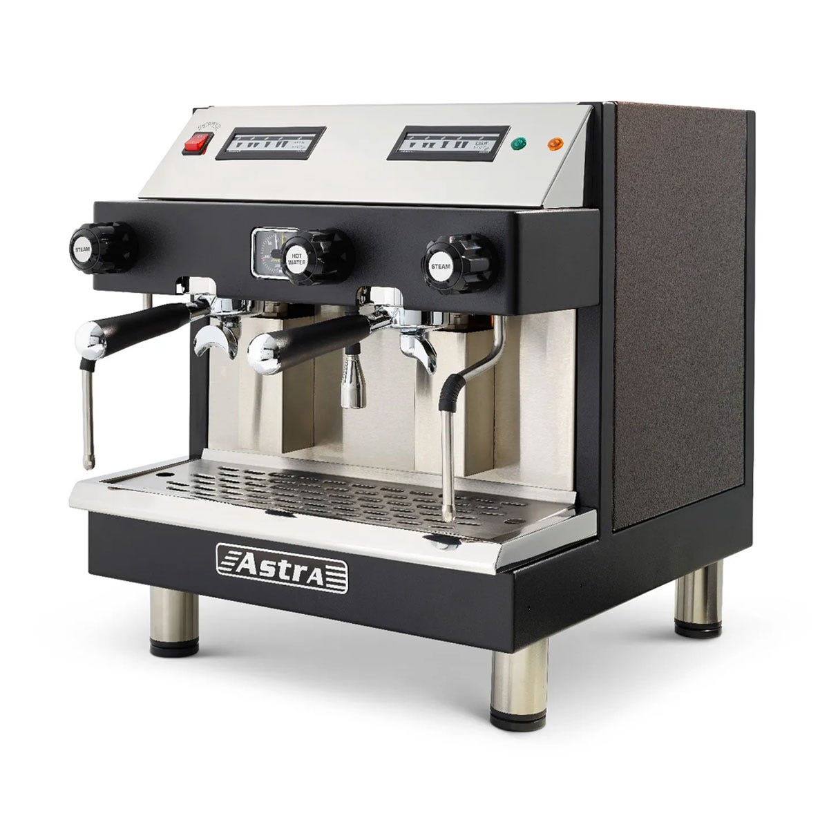 Astra M2C-014-1 MEGA II Compact Automatic Espresso Machine, Two Group Heads, Compact, 110V