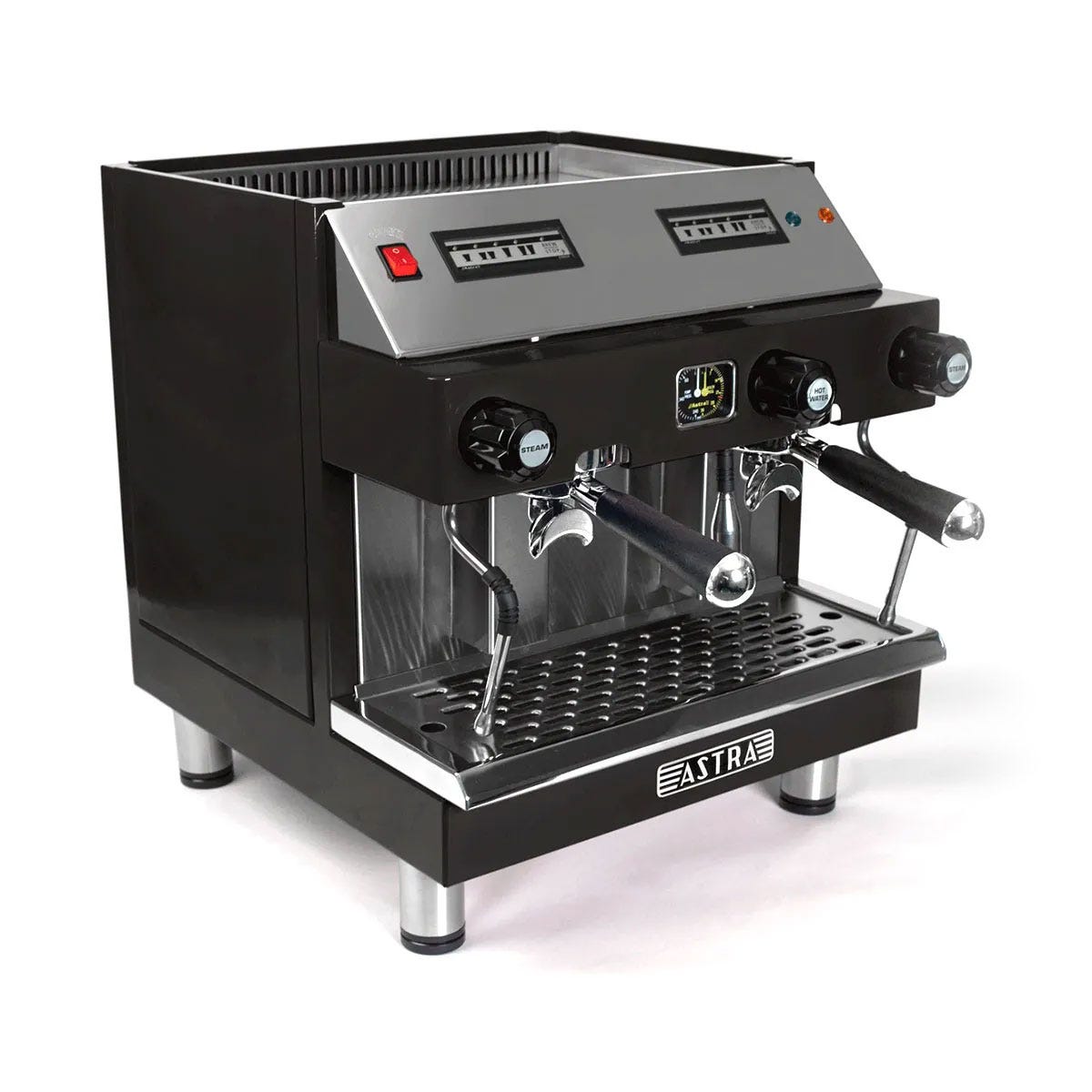 Astra M2C-014-1 MEGA II Compact Automatic Espresso Machine, Two Group Heads, Compact, 110V