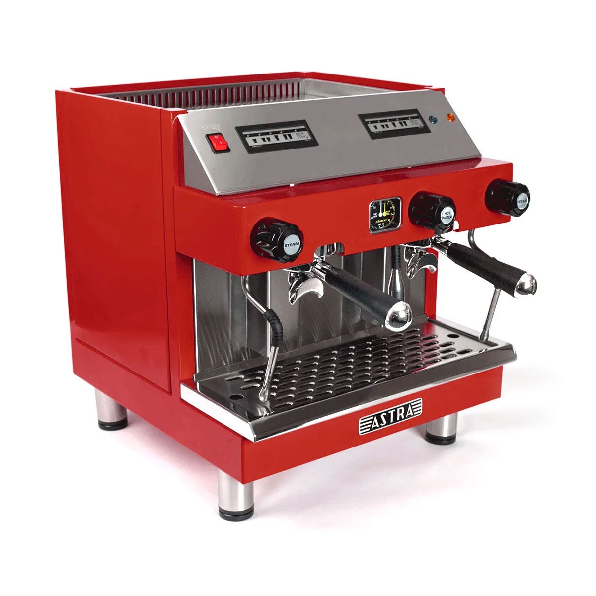 Astra M2C-014-1 MEGA II Compact Automatic Espresso Machine, Two Group Heads, Compact, 110V