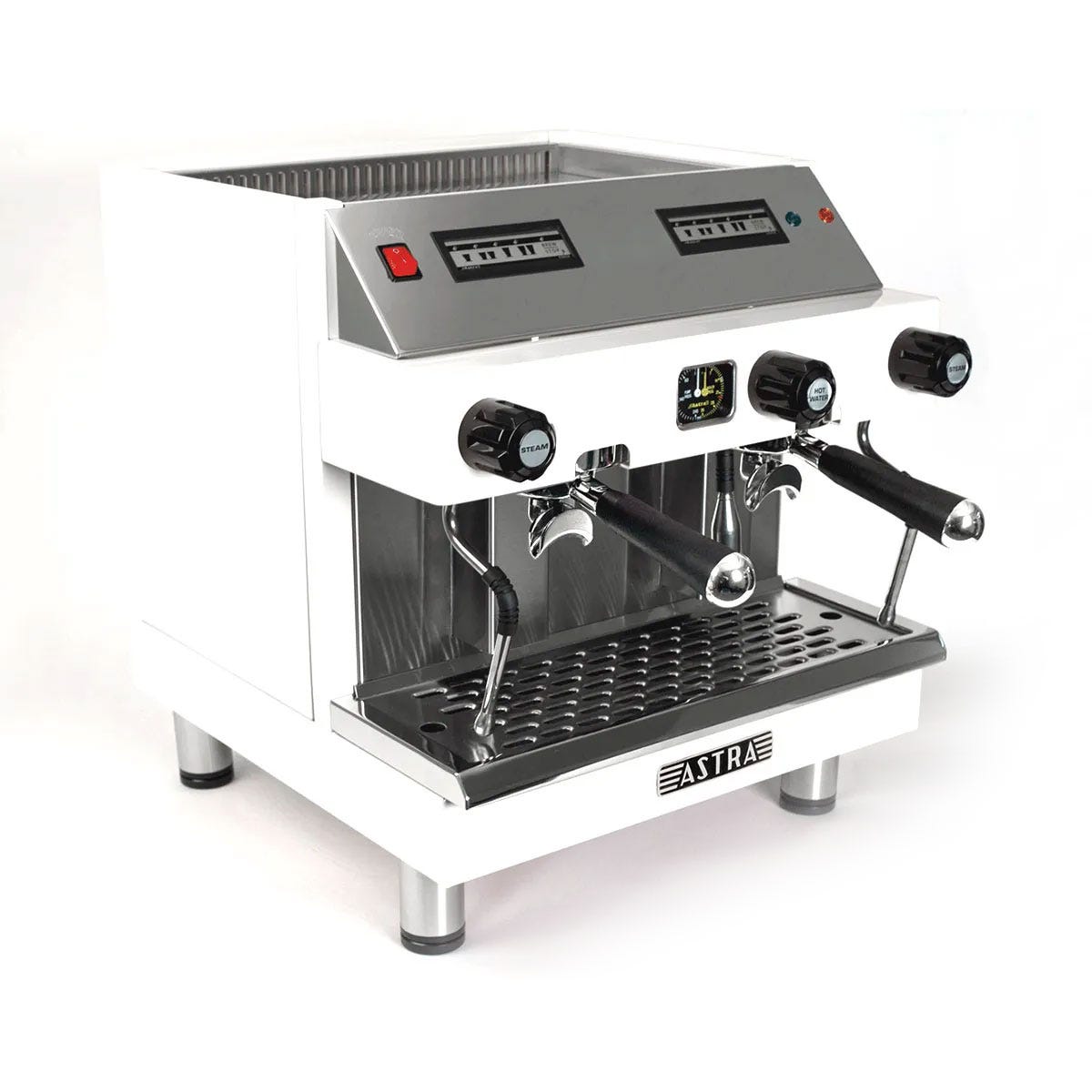 Astra M2C-014-1 MEGA II Compact Automatic Espresso Machine, Two Group Heads, Compact, 110V