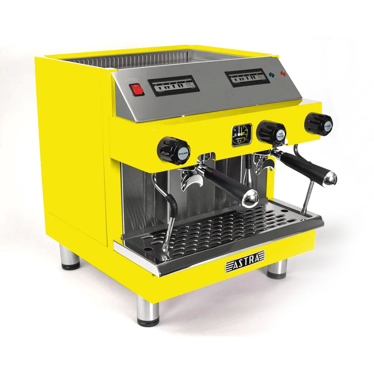 Astra M2C-014-1 MEGA II Compact Automatic Espresso Machine, Two Group Heads, Compact, 110V