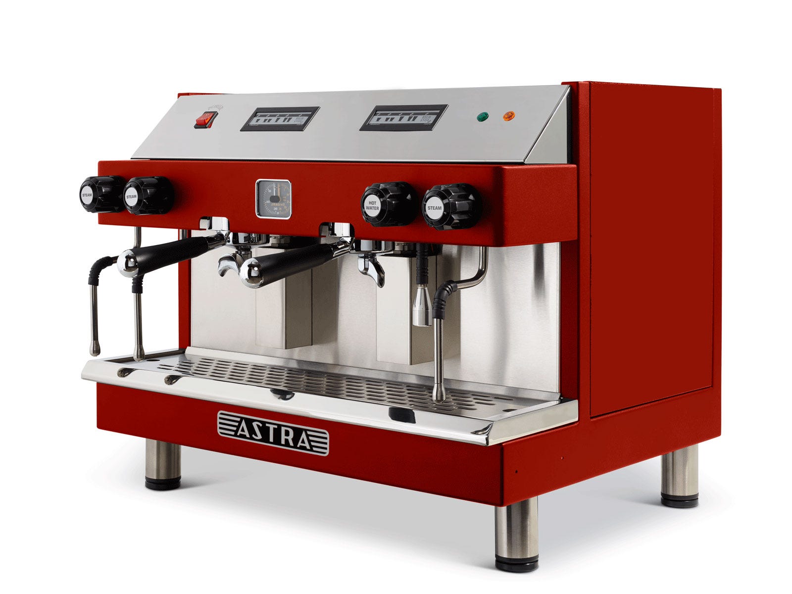 Astra M2-012 MEGA II Automatic Espresso Machine, Two Group Heads, 220V