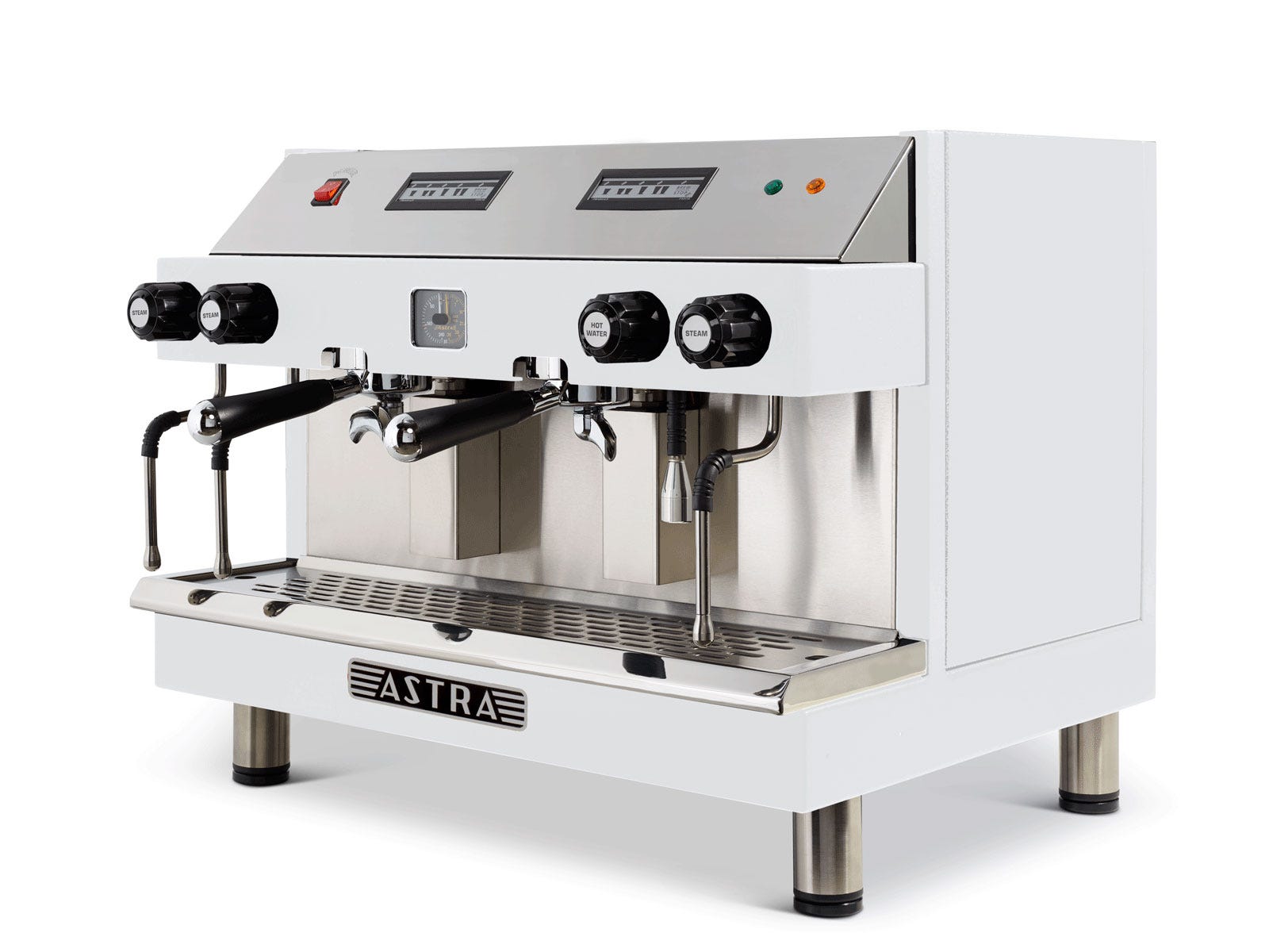 Astra M2-012 MEGA II Automatic Espresso Machine, Two Group Heads, 220V