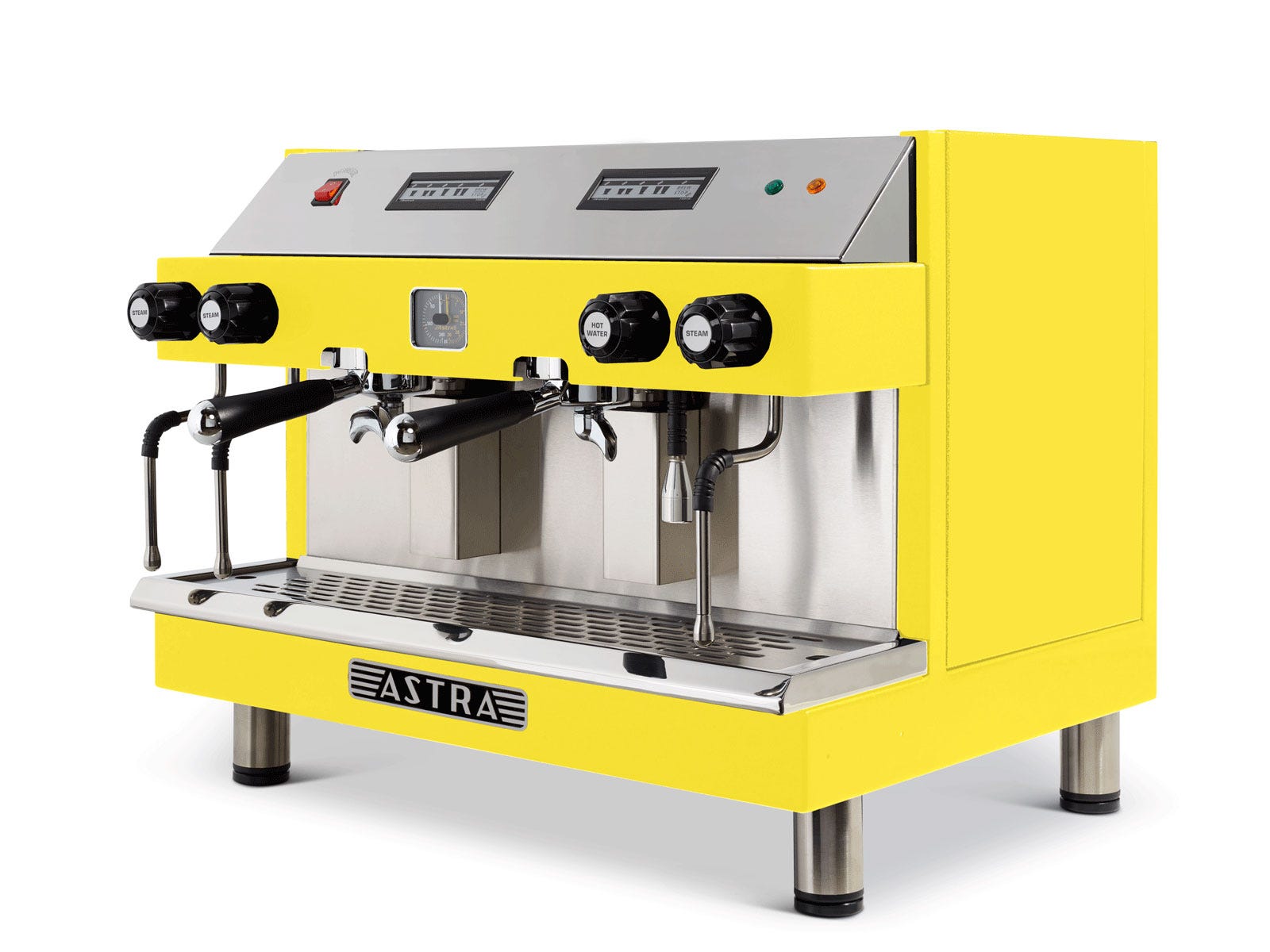 Astra M2-012 MEGA II Automatic Espresso Machine, Two Group Heads, 220V
