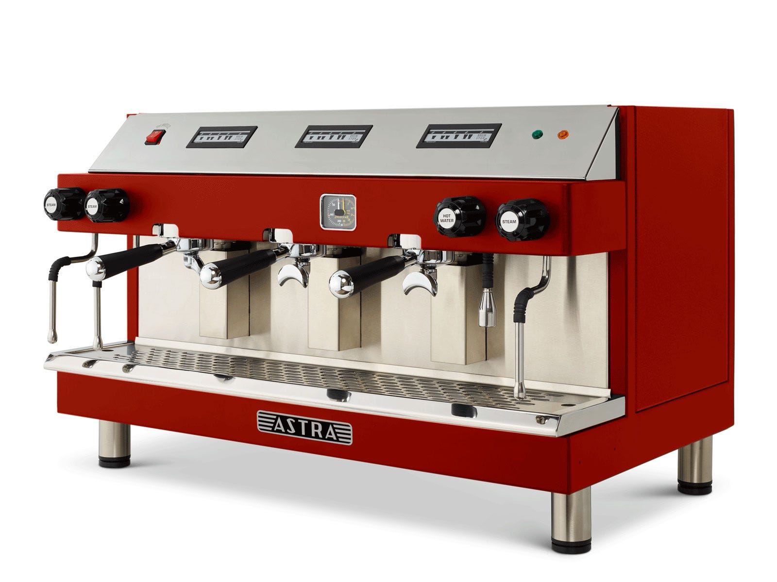 Astra M3-013 MEGA III Automatic Espresso Machine, Three Group Heads, 220V