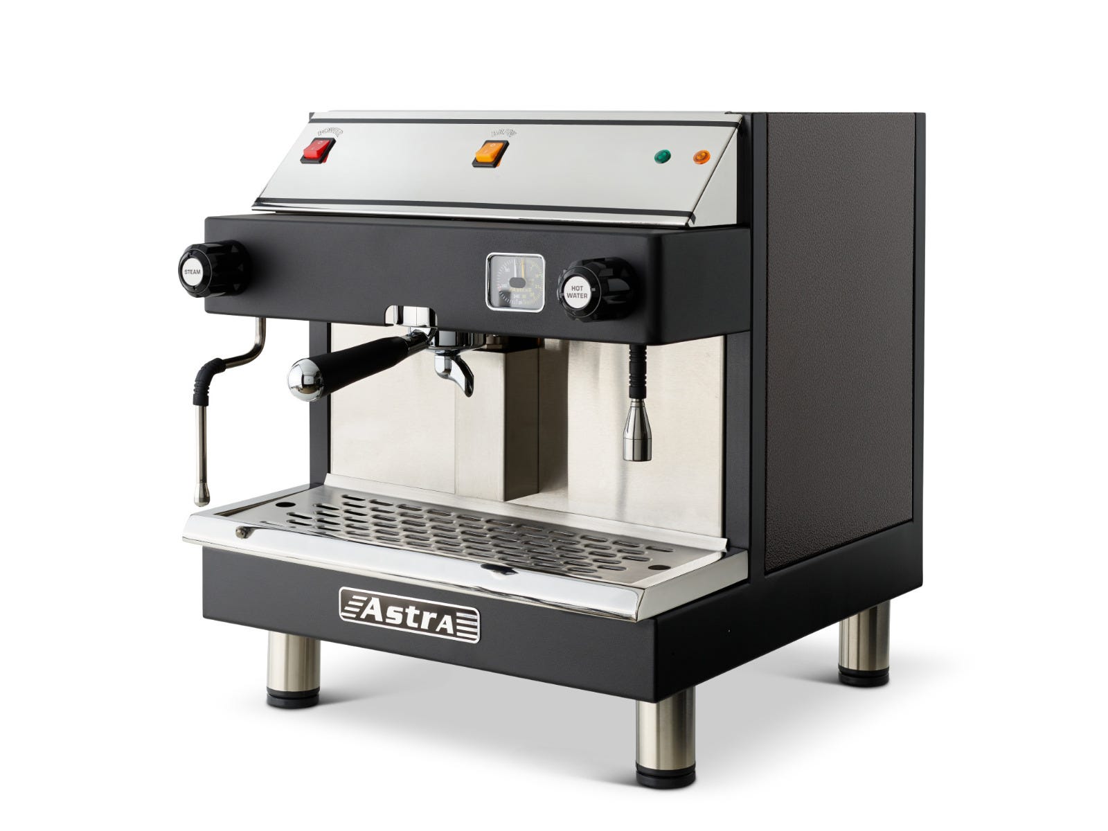 Astra M1S-016 MEGA I Semi-Automatic Espresso Machine, One Group Head, 220V