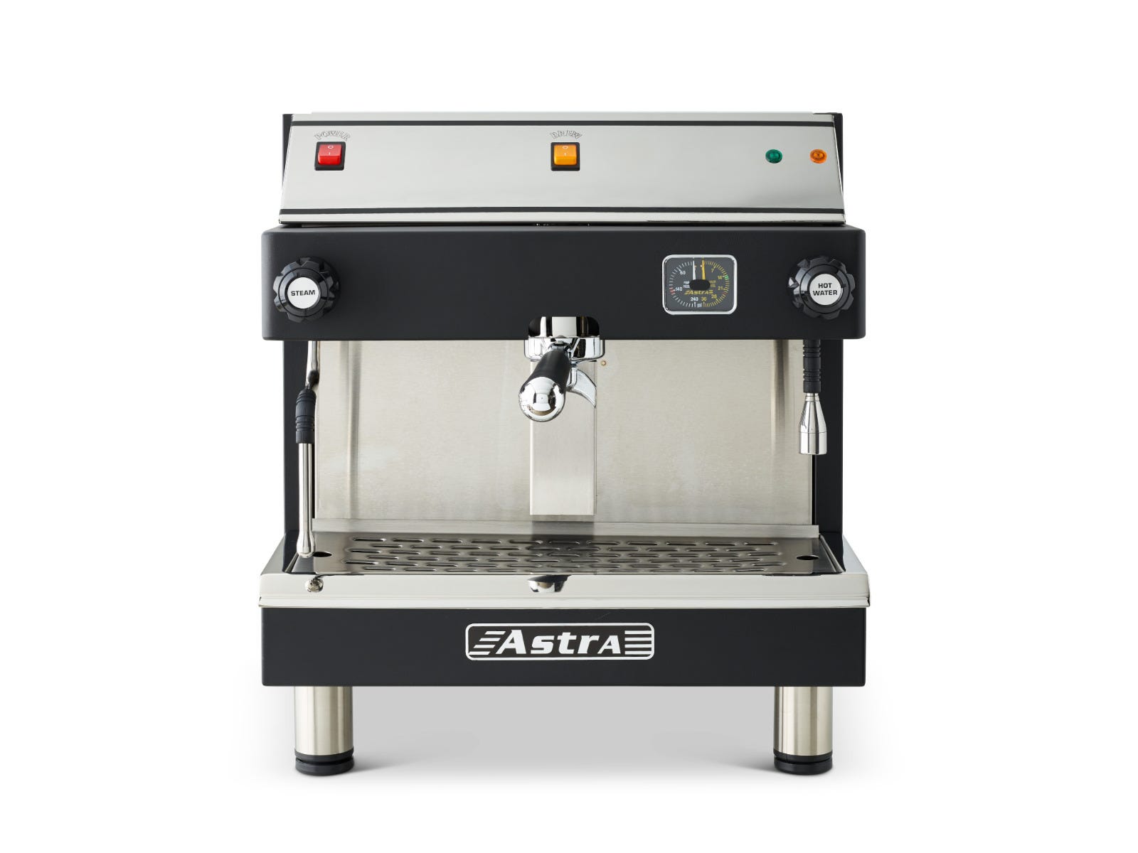 Astra M1S-016 MEGA I Semi-Automatic Espresso Machine, One Group Head, 220V