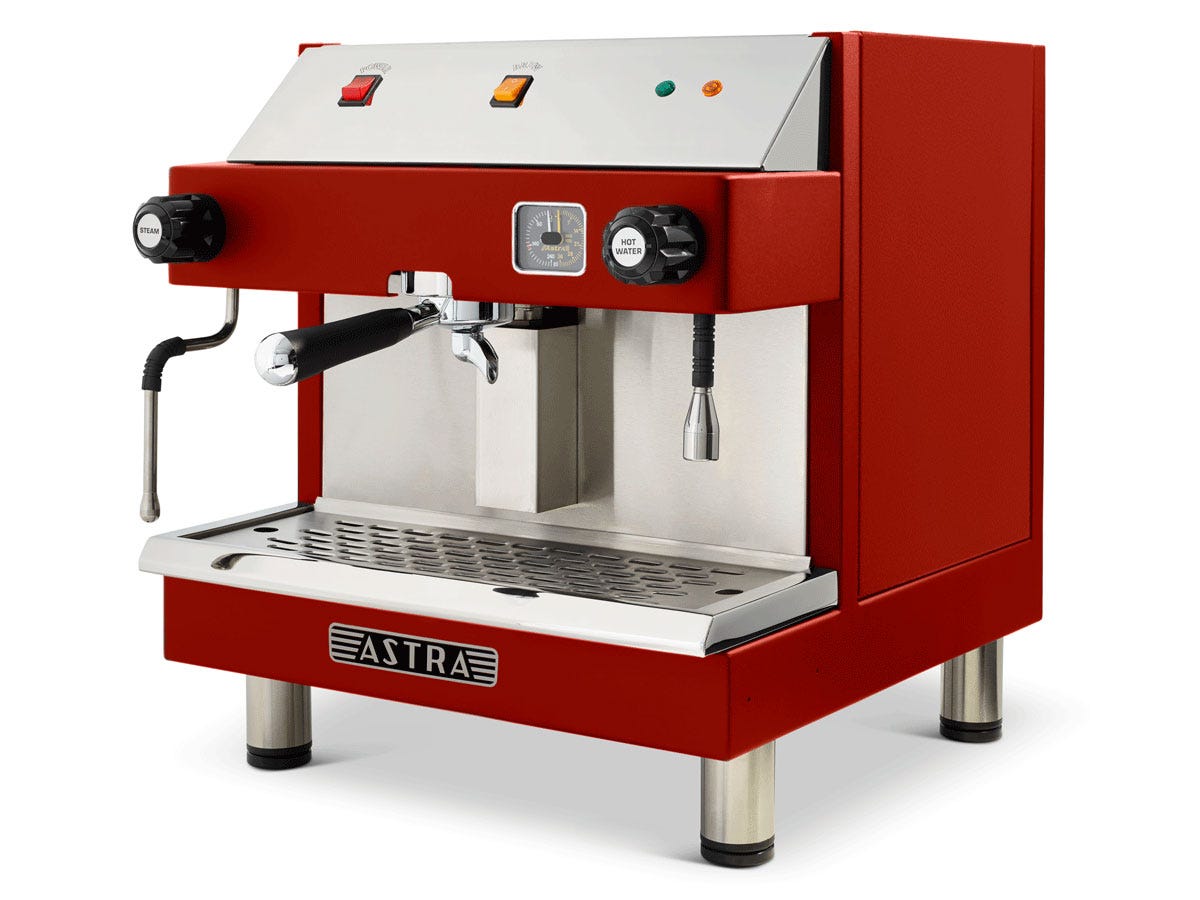Astra M1S-016-1 MEGA I Semi-Automatic Espresso Machine, One Group Head, 110V