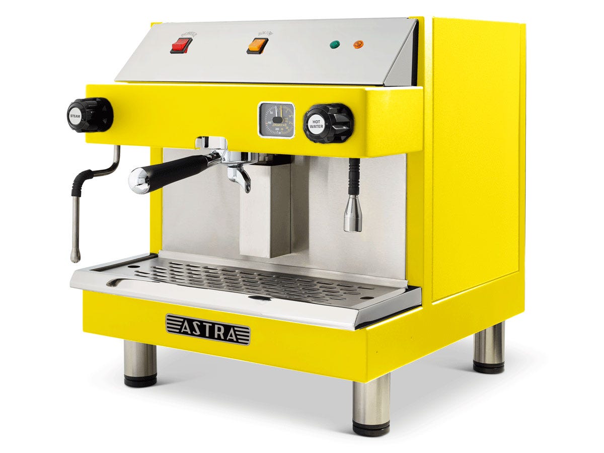 Astra M1S-016-1 MEGA I Semi-Automatic Espresso Machine, One Group Head, 110V