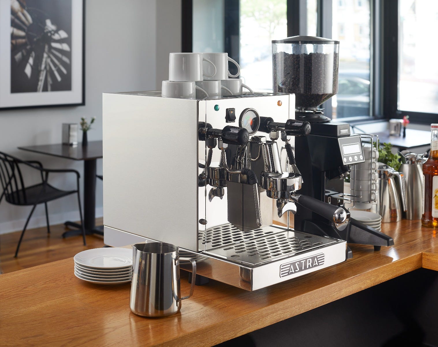 Astra GAP-022-1 Gourmet Automatic Pourover Espresso Machine, One Group Head, 110V