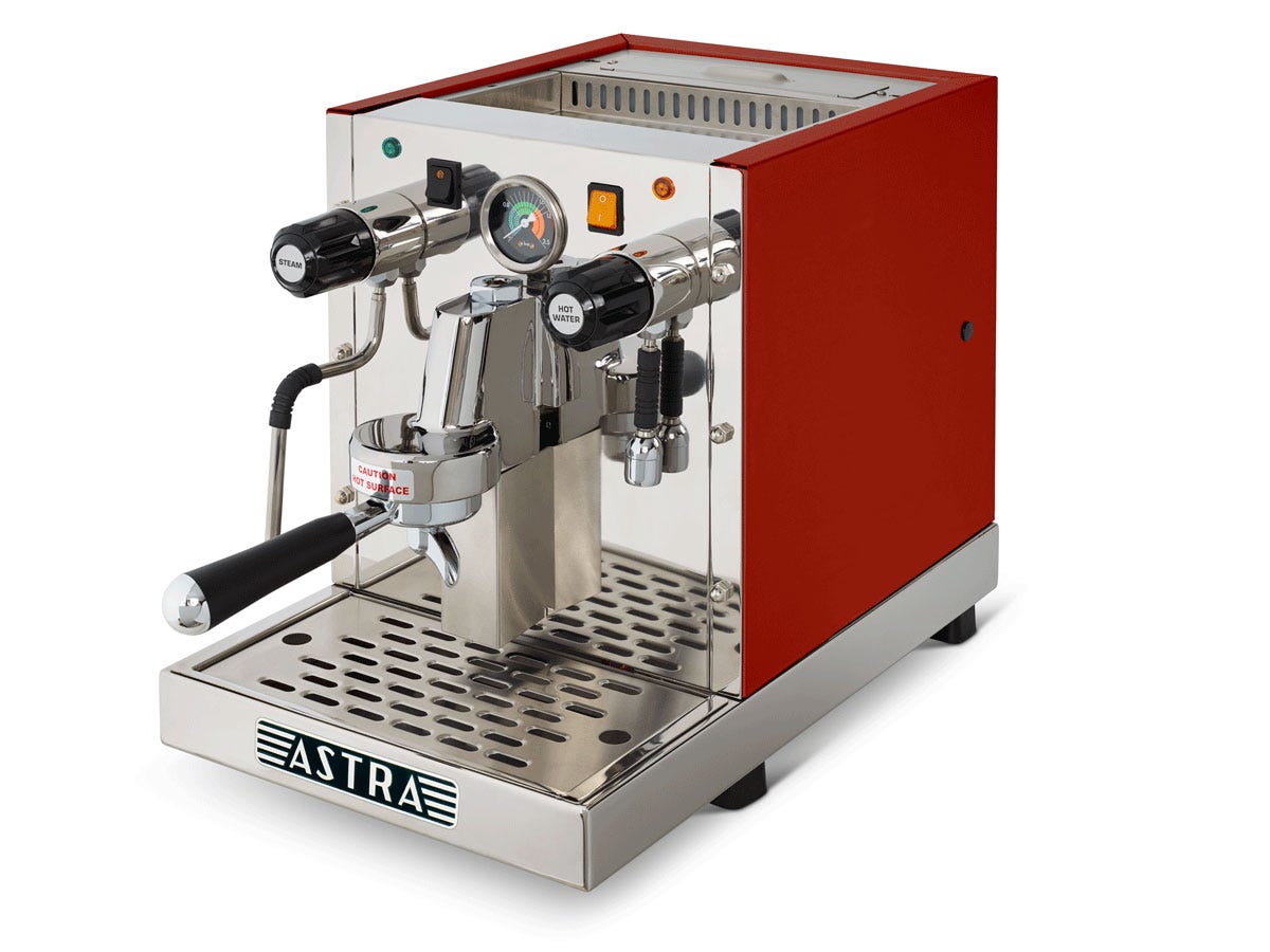 Astra GSP-023-1 Gourmet Semi-Automatic Pourover Espresso Machine, One Group Head, 110V