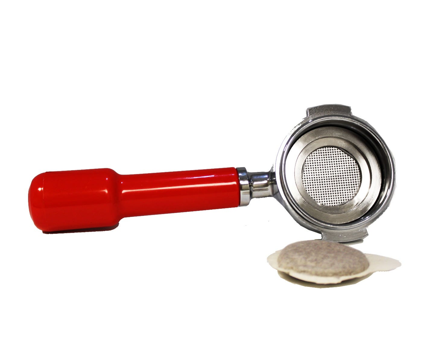 Astra A10094 Adjustable ESE Pod Portafilter, Red Handle